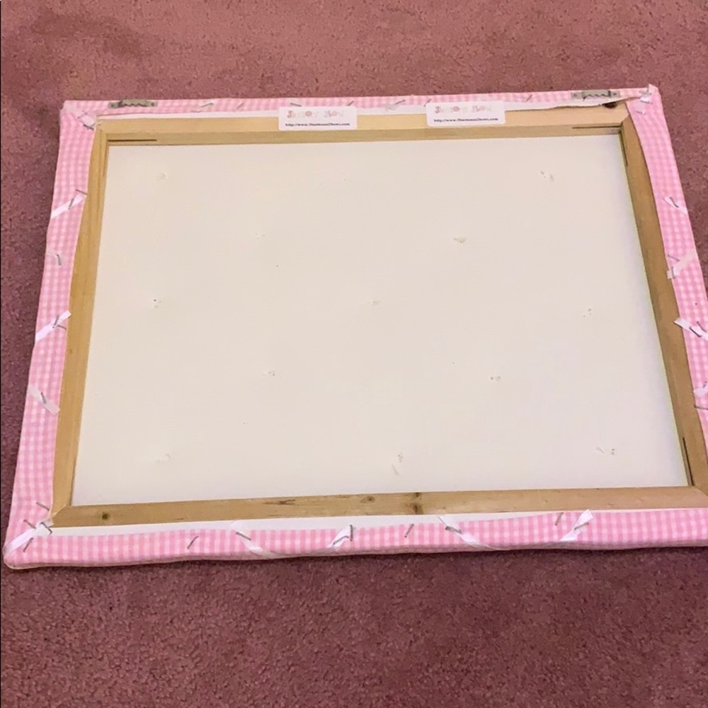 Pink Checkered Photo Board - Picture 3 of 6